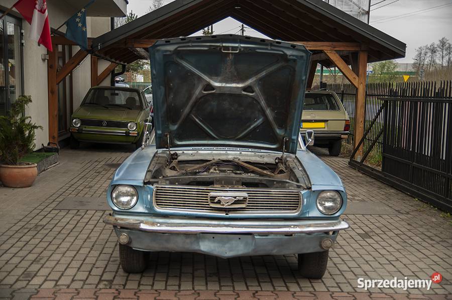MUSTANG 1966 I GENERATION 6 CYLINDRÓW 33L CABRIO mazowieckie Warszawa sprzedam