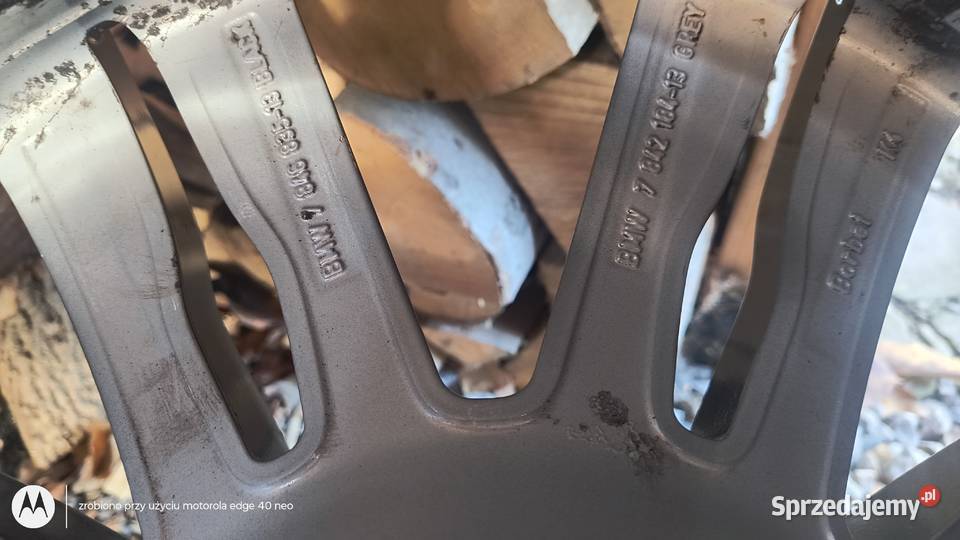 Bmw X5 X6 e70 e71 M pakiet dwie tylne felgi śląskie Bielsko-Biała sprzedam