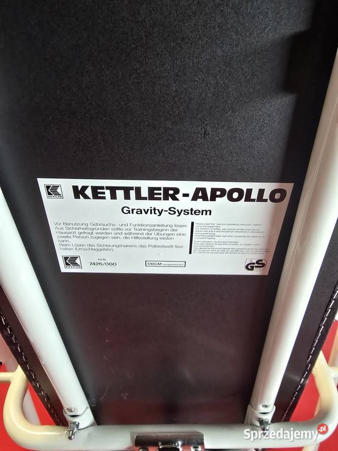 ŁAWKA GRAWITACYJNA STÓŁ PIONIZACYJNY KETTLER wielkopolskie Ostrzeszów