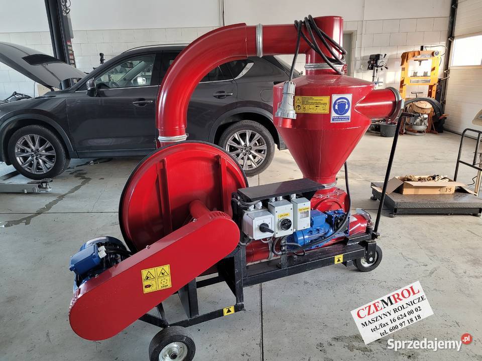 Przenośnik pneumatyczny ssąco tłoczący 11kW Jarosław