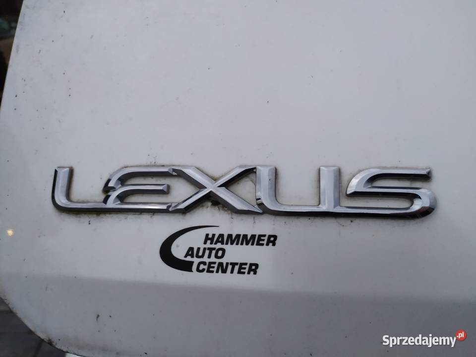 Lexus RX II 400h emblemat znaczek tylny RX 400h Toruń