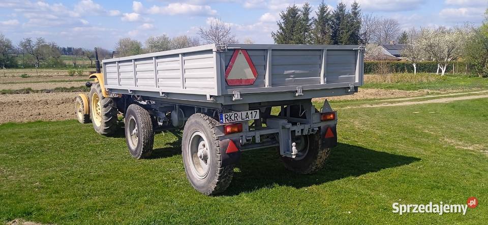 Przyczepa wywrotka rolnicza zarejestrowana Krosno sprzedam