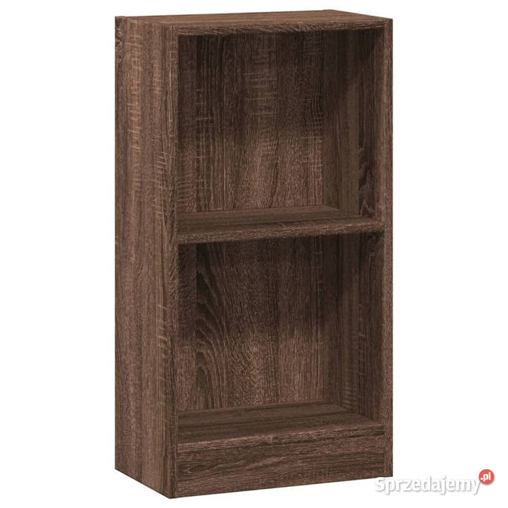 Regał brązowy dąb 40x24x76 materiał Regały Warszawa