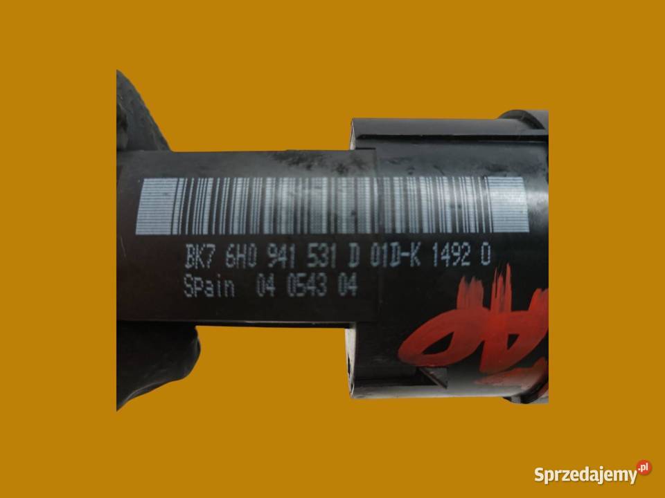 PRZEŁĄCZNIK ŚWIATEŁ 6H0941531D Seat Arosa I Panele sterowania, przełączniki świętokrzyskie