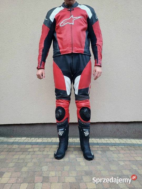 Kombinezon motocyklowy Alpinestars XXL czerwony Mińsk Mazowiecki