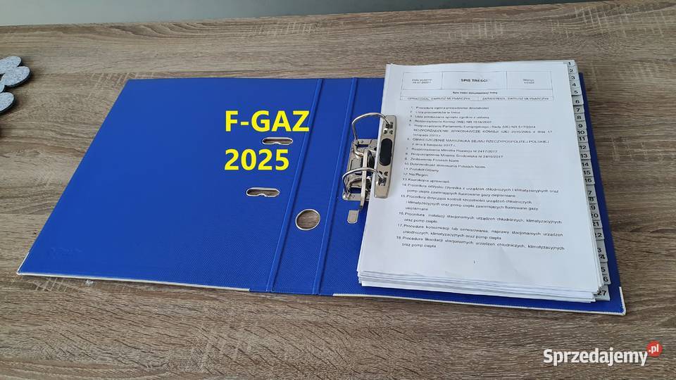 Procedury FGazowe 2025 aktualne wersja małopolskie Nowy Sącz