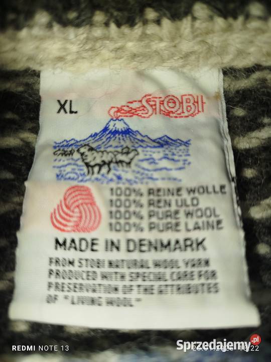 Sweter wełna 100 Stobi Chodzież