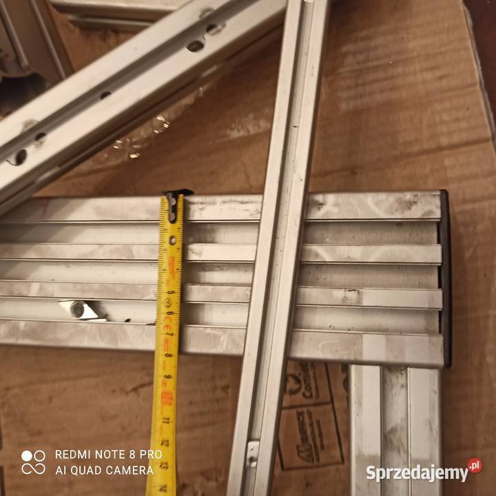 Profil aluminiowy konstrukcyjny Nowy Tomyśl sprzedam