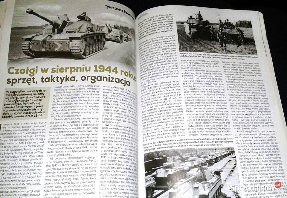 Historia Wojsko i technika Broń pancerna 1944 04 Chełm