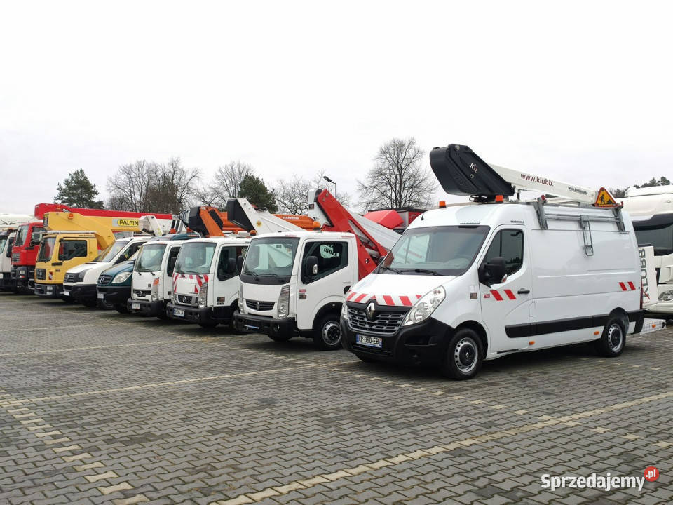 Renault Master Zwyżka Podnośnik Koszowy KAT B Do Widełki