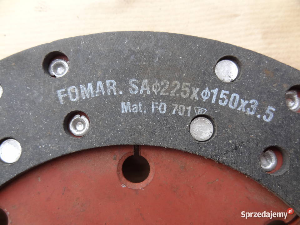 Tarcza sprzęgła 225mm 10zębów sprzęgłowa nowa Pozostałe podkarpackie Rzeszów