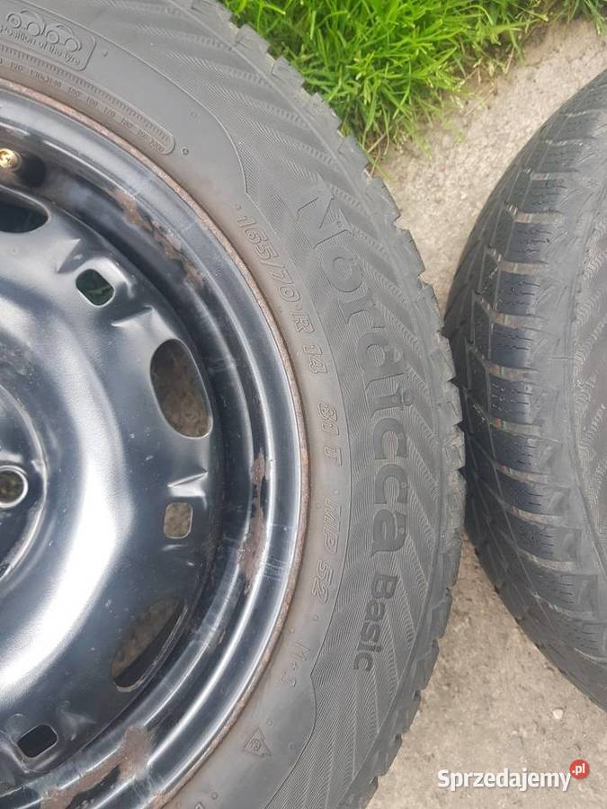 Koła 4x 16570 R14 Samochodowe Samochodowe Witkowo sprzedam