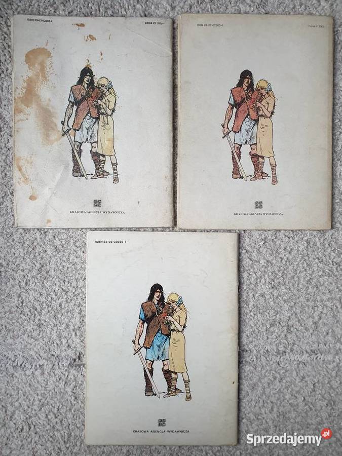 Thorgal 3 komiksy KAW pierwsze wydania Rosiński pomorskie Gdynia