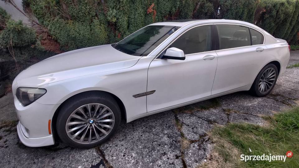 BMW 750Li Long V8 F02 pełna brązowe wnętrze benzyna Kraków