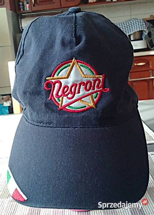 CZAPKA BASEBALLOWA z daszkiem NEGRONI ciemny