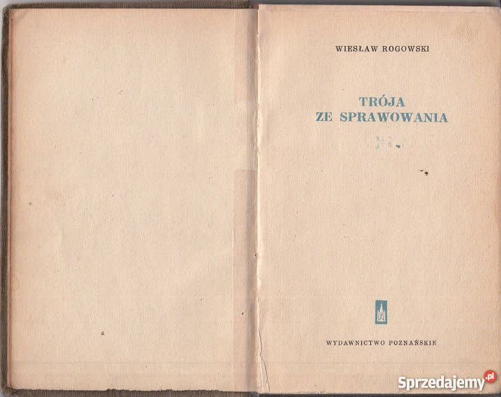 02654 TRÓJA ZE SPRAWOWANIA WIESŁAW ROGOWSKI małopolskie