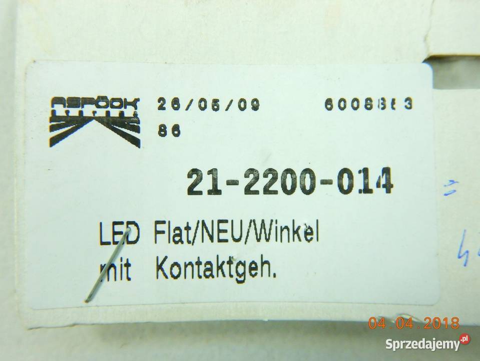 LAMPA OBRYSOWA BOCZNA LEDOWA osobowe