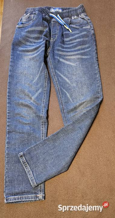 Spodnie jeans chłopięce rozmiar 146152 Warszawa