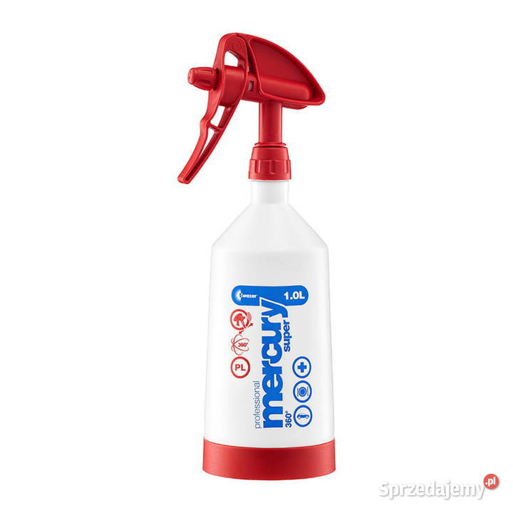 Opryskiwacz ręczny uniwersalny żółty 1L Kwazar Częstochowa sprzedam