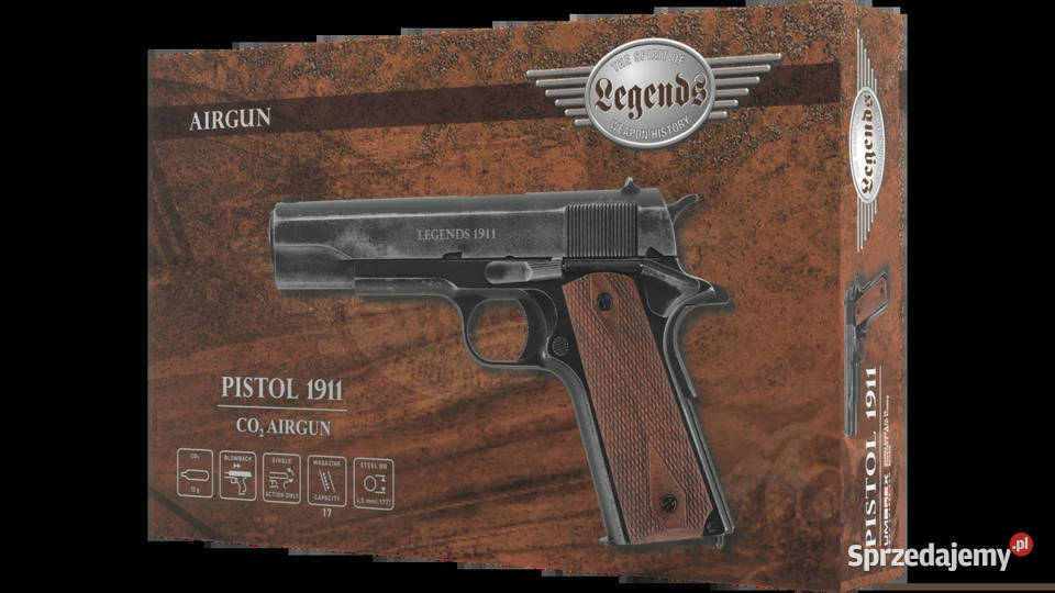Pistolet wiatrówka Umarex Legends 1911 Vintage Warszawa