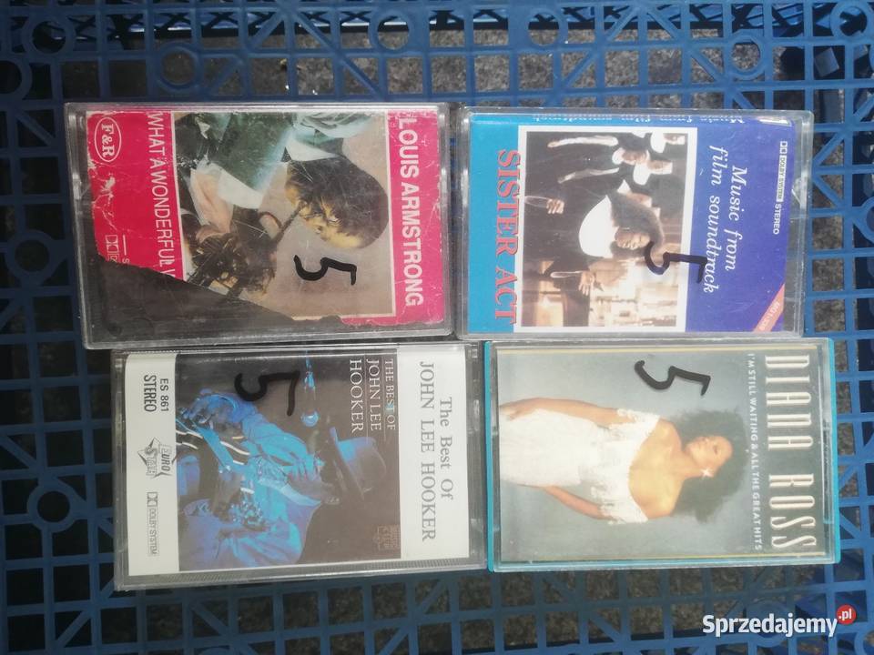 Kaseta magnetofonowa muzyka czarnoskórzy Łódź