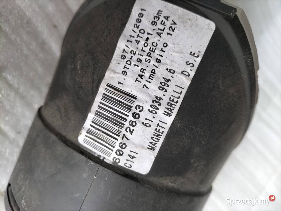 LICZNIK ZEGARY ALFA ROMEO 156