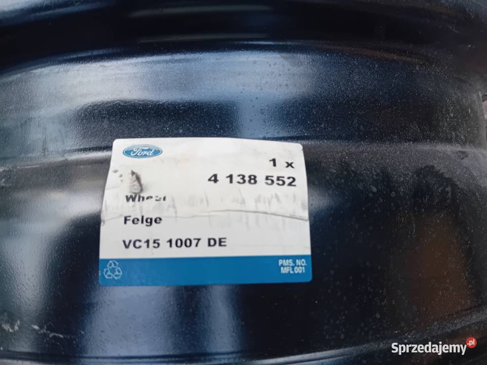Ford Tranzyt Felga stalowa koło 16 Warszawa sprzedam