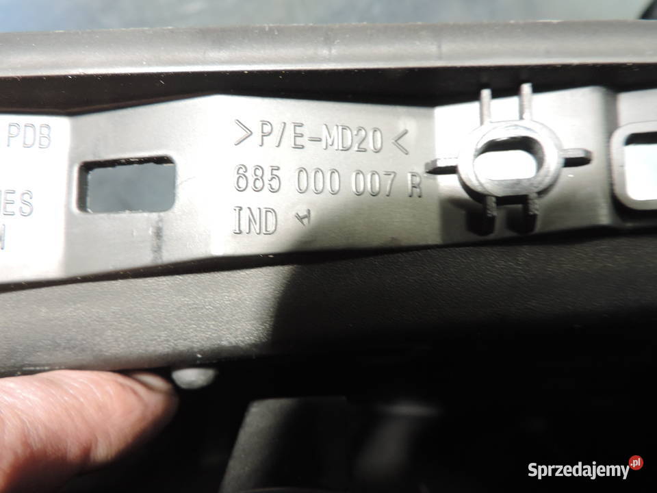 SCHOWEK PASAŻERA EU 685000007R RENAULT MEGANE 3 Nowy Sącz sprzedam