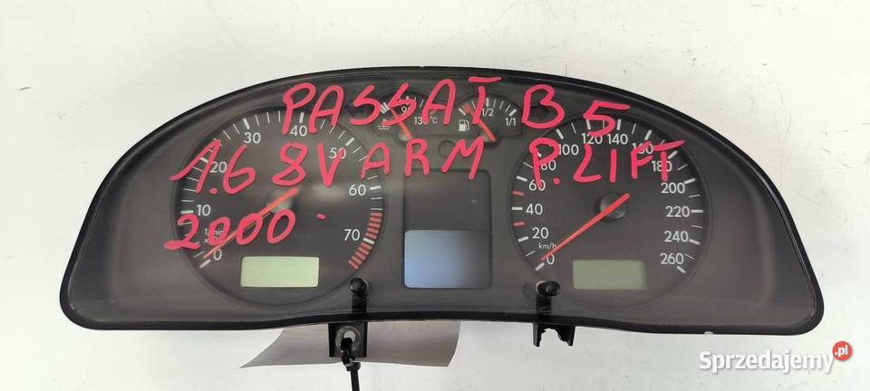 LICZNIK ZEGAR VOLKSWAGEN PASSAT B5 3B0920822 Lipno