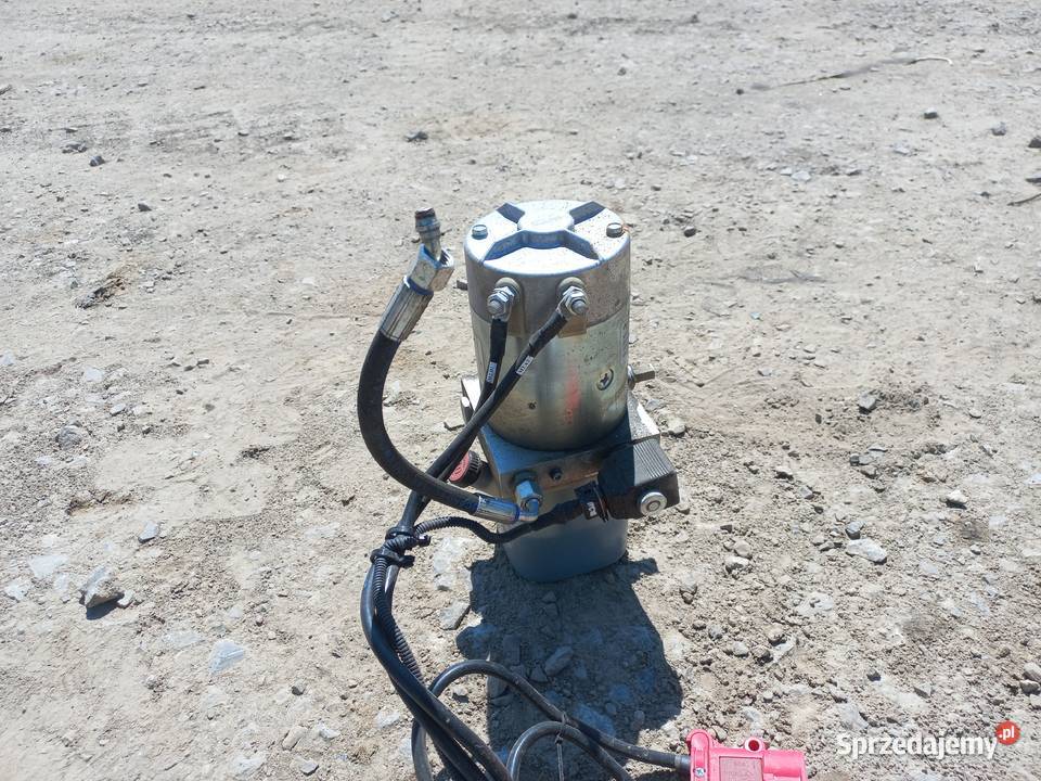Pompa hydrauliczna 24v ze zbiornikiem wywrotu Piaski