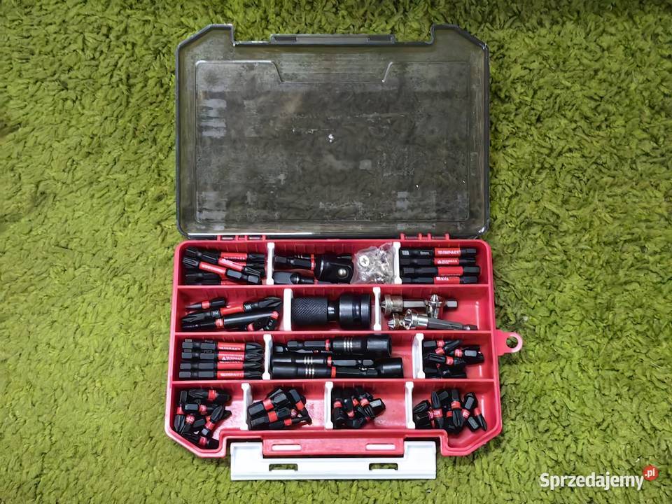 Zestaw bitów udarowych 99 elementów nowa walizka Inczew