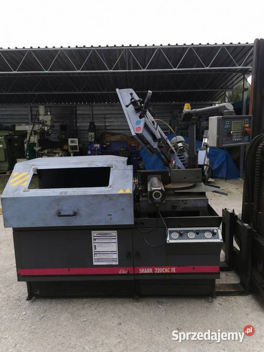 Piła taśmowa automatyczna z podajnikiem i kątami Gostyń