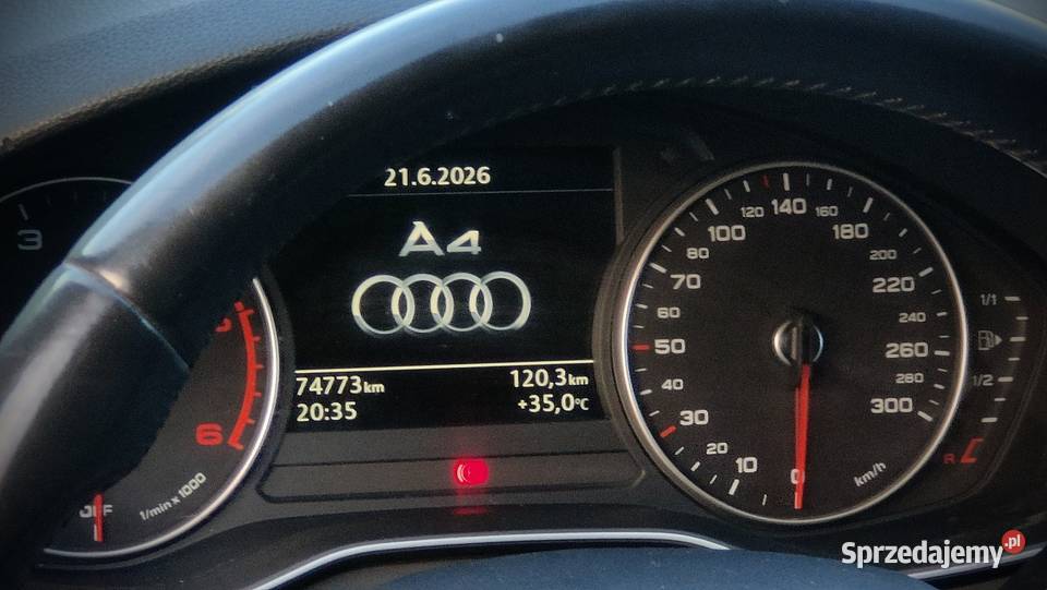 A4 b9 Avant 74 20 TDI manual welurowa tapicerka dolnośląskie