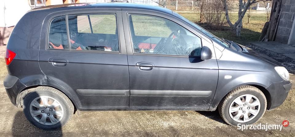 Hyundai Getz 14 2008r benzyna klimatyzacja manualna