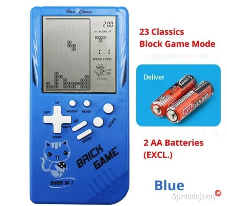 Nowa konsola do gier na dwie baterie paluszki Kraków