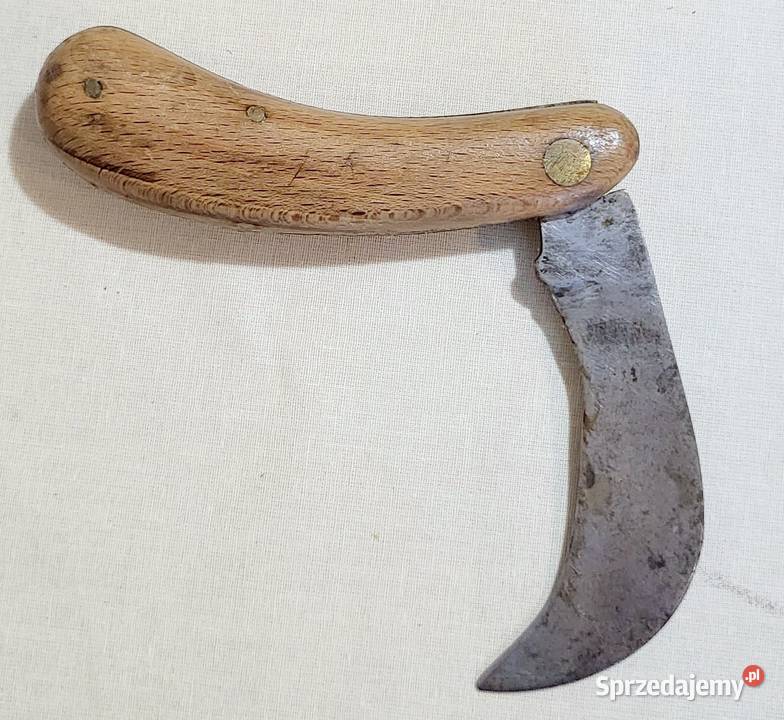 Kultowy Nóż Monterski GERLACH Sierpak Vintage Włodawa