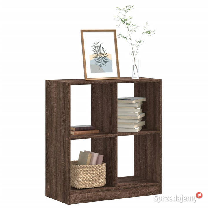 Regał brązowy dąb 685x32x75 materiał sprzedam