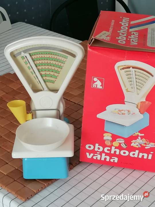 Waga dziecięca prod czechoslowackiej