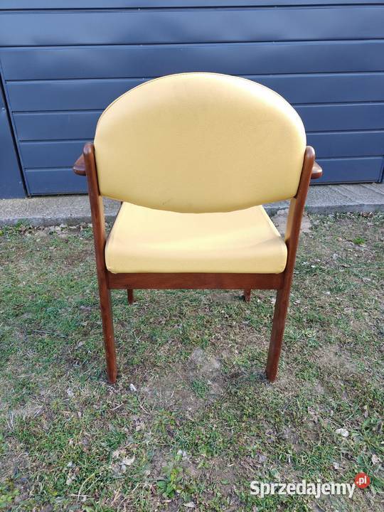 Krzesło z podłokietnikami Made in France łódzkie Aleksandrów Łódzki