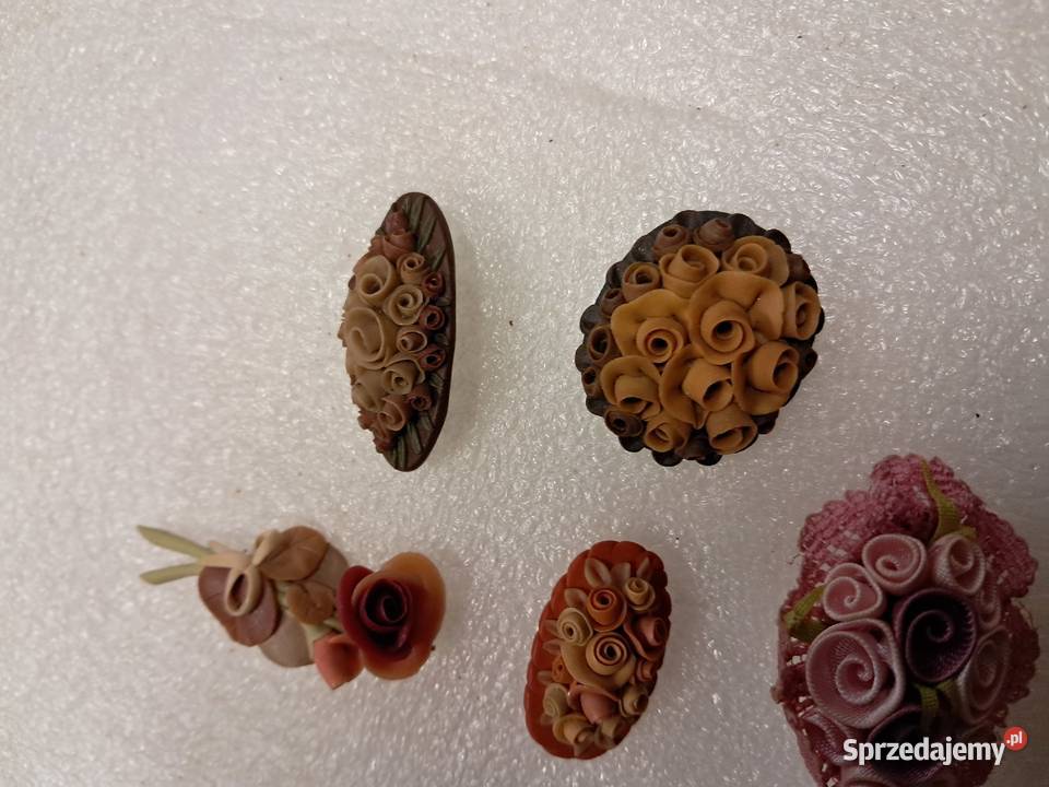 broszki z prlu stan dł 4 i 3 Sandomierz