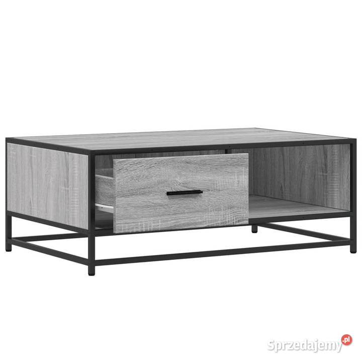 Stolik kawowy szary dąb sonoma 90x57x35 WM848757 Warszawa sprzedam