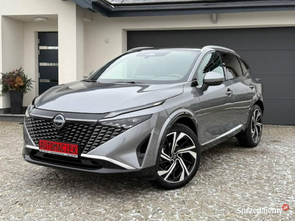 Nissan Qashqai TEKNA Full masaże Head up Blisy 15700km dolnośląskie Kamienna Góra