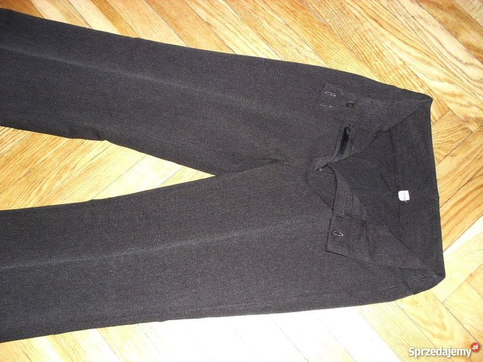 ELEGANCKIE CIEPLE SPODNIE Z MATERIAŁU R42 Łódź sprzedam