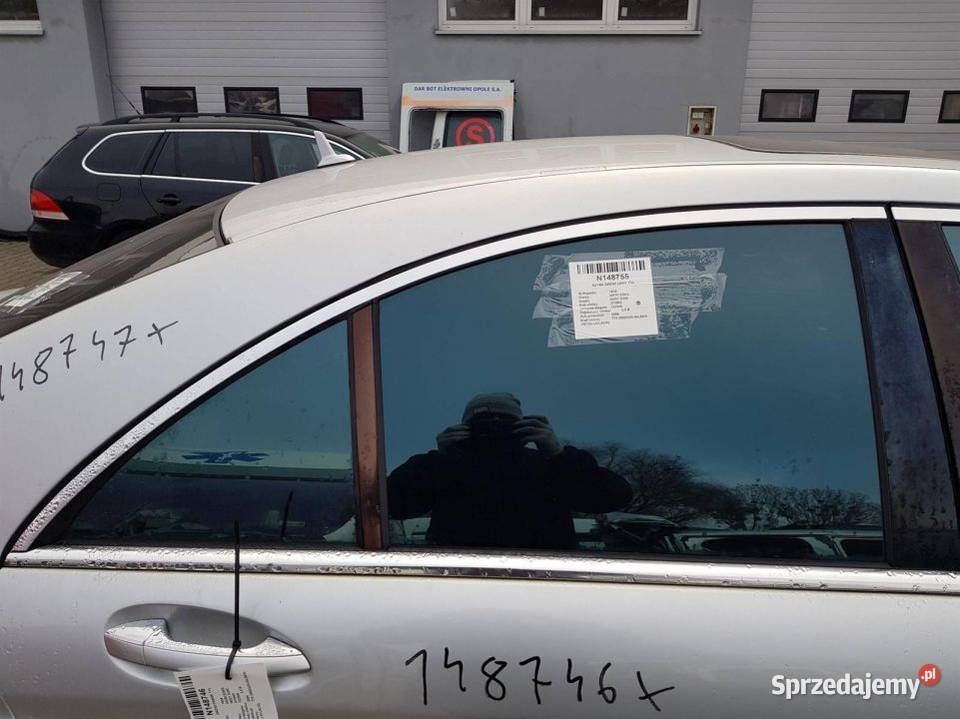 SZYBA DRZWI LEWY TYŁ MERCEDES W221 S350 SUNGATE Lipno