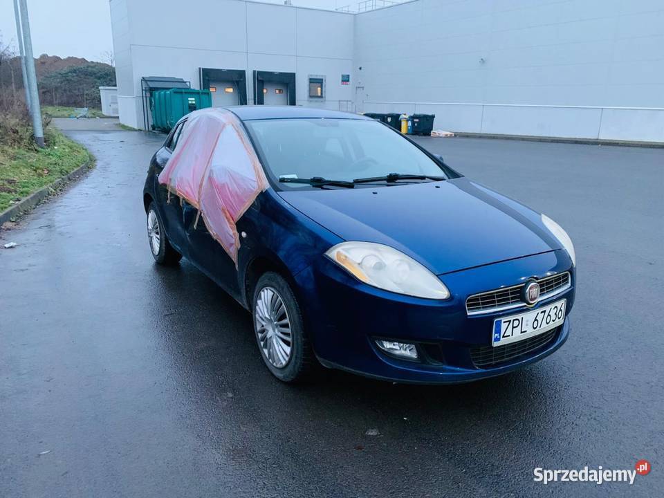 Fiat bravo 14 benzyna 2007 uszkodzony benzyna Szczecin