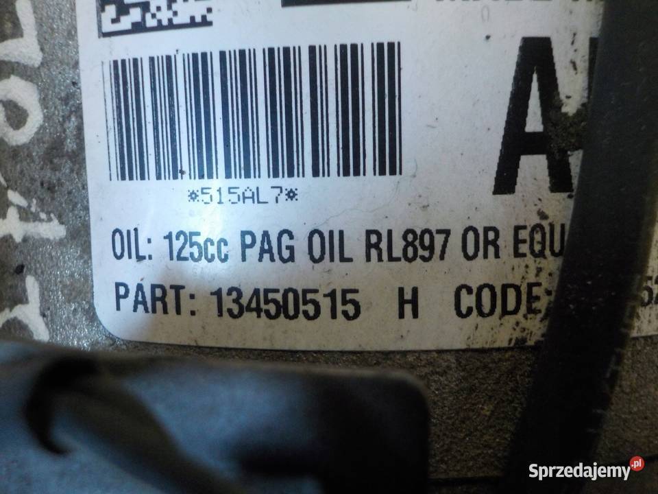 ASTRA J INSIGNIA 14 T 16r 140 B14NET sprezarka Suków