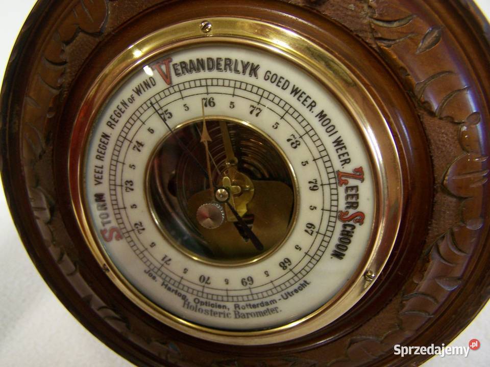 Baromezny z termometrem Jos Hartog Rotterdam Koszalin