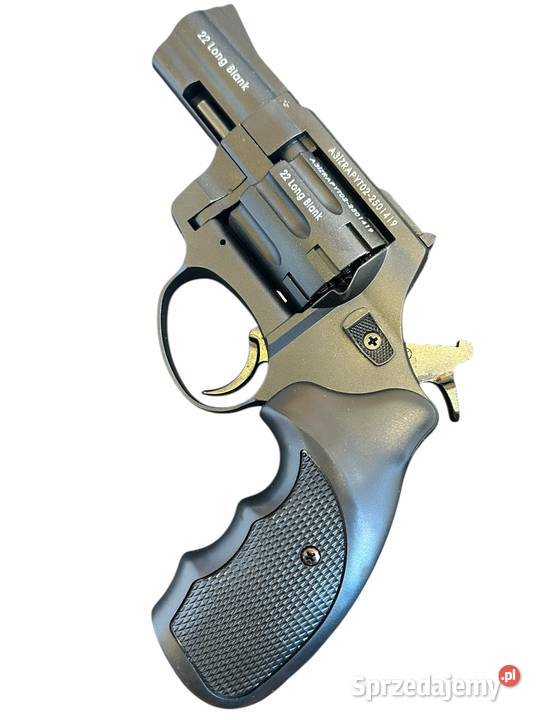 Rewolwer hukowy ZORAKI 6mm CZARNY 100 naboi LONG Poznań