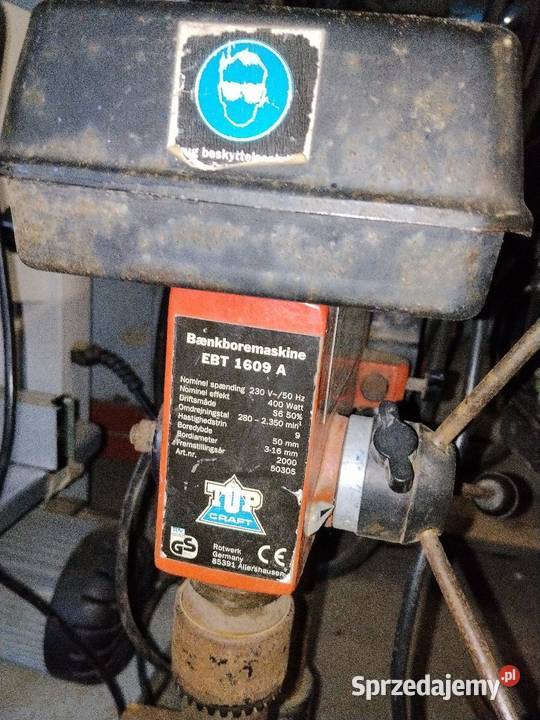 Niemiecka wiertarka stołowa Chorzele