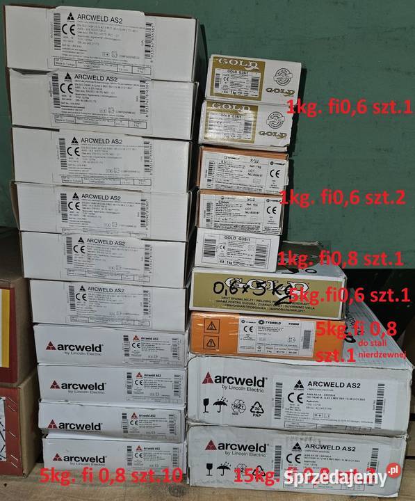 DRUT SPAWALNICZY do migomatu ARCWELD Fi 08 5 Osprzęt do spawarek Lublin